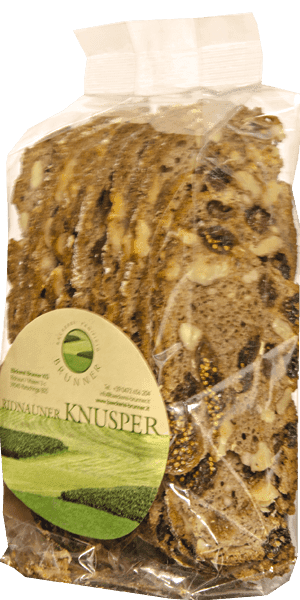 Ridnauner Knusper Pane alla frutta secca Bäckerei Brunner