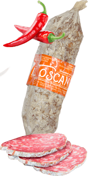 Toskanische Salami mit Chili Il Toscanino