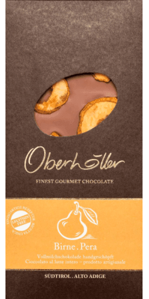 Schokolade mit Birnen Oberhöller 100g