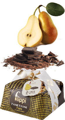 Panettone Pere e Cioccolato (Birne und Schokolade) Filippi