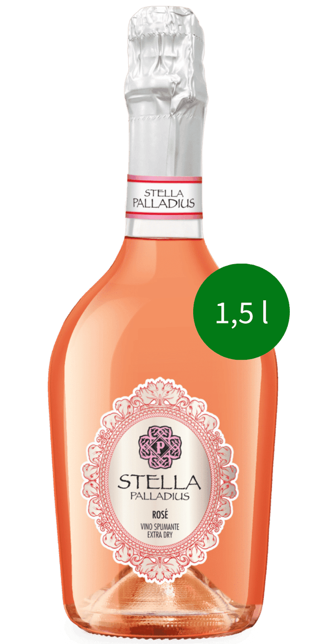 Spumante Rose Extra Dry - Stella Palladius - 1,5 L