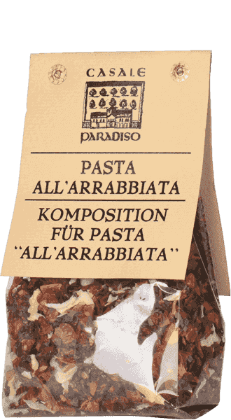 Gewürzmischung für Pasta 'all'arrabbiata' Casale Paradiso 100g