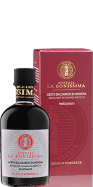 Sigillo BORDEAUX Invecchiato Aceto Balsamico di Modena IGP La Bonissima