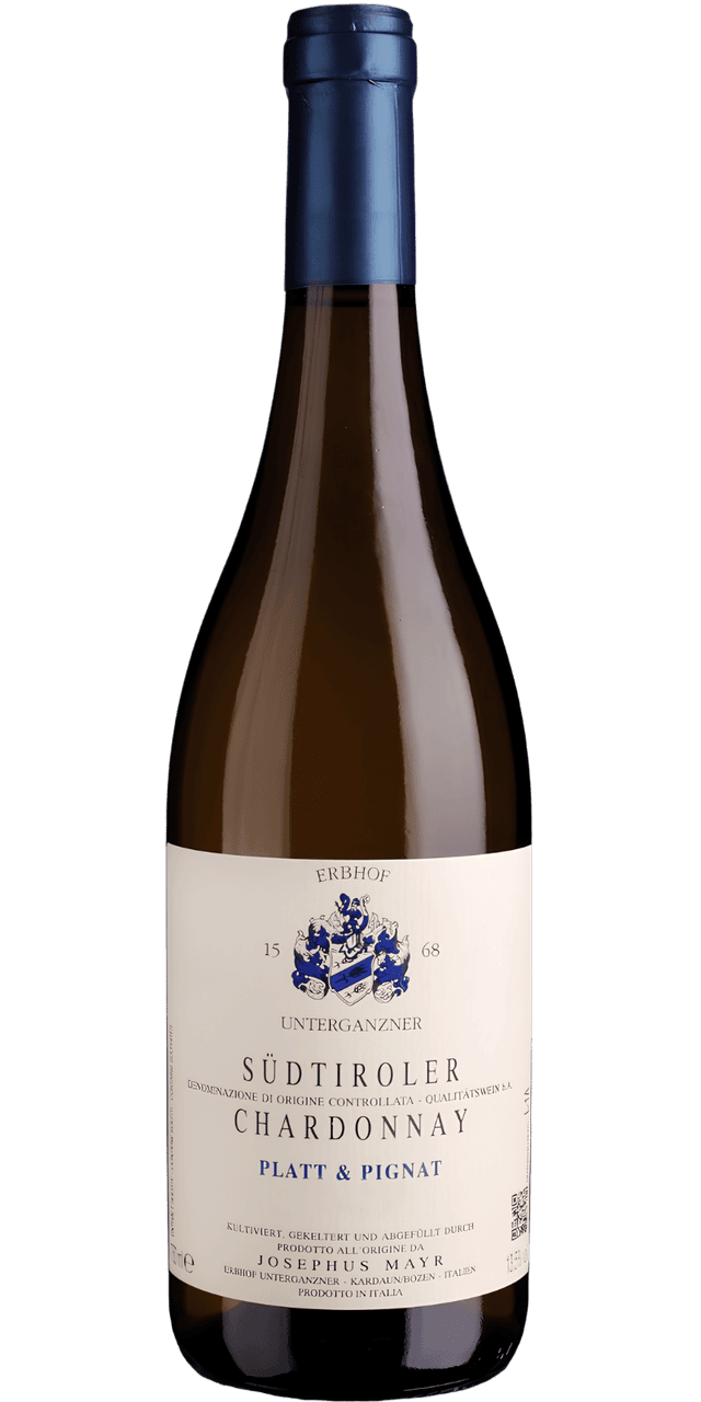 'Platt &Pignat' Südtiroler Chardonnay DOC - Josephus Mayr Erbhof Unterganzner - 0,75 L / 2025