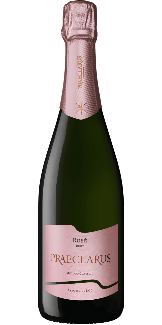Südtiroler Sekt DOC Praeclarus Rosè Brut Spumante Metodo Classico St. Pauls - 0,75 L