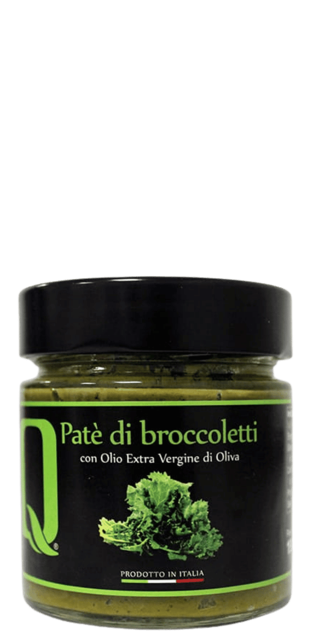 Pate' aus Broccoletti (Stängelkohl) - Quattrociocchi - 190 g