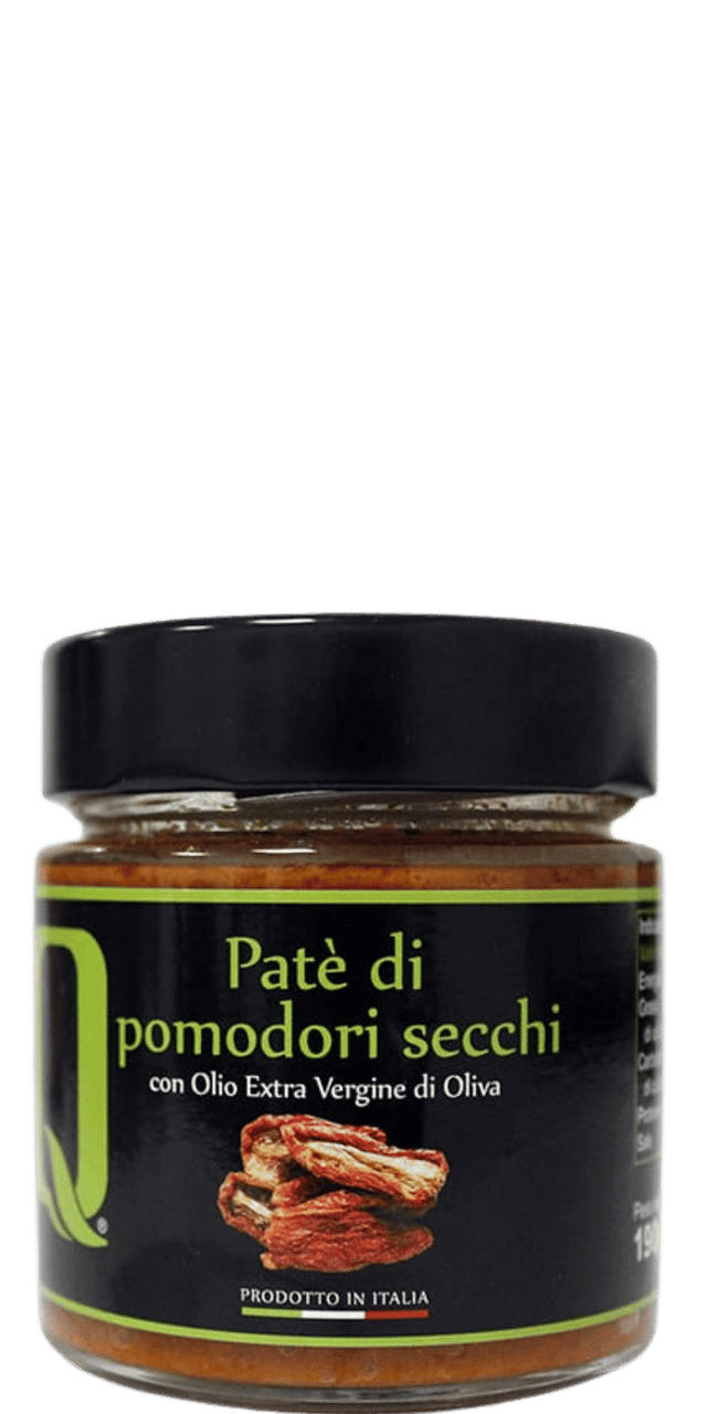 Pate' aus getrockneten Tomaten - Quattrociocchi - 190 g / Ohne Jahrgang