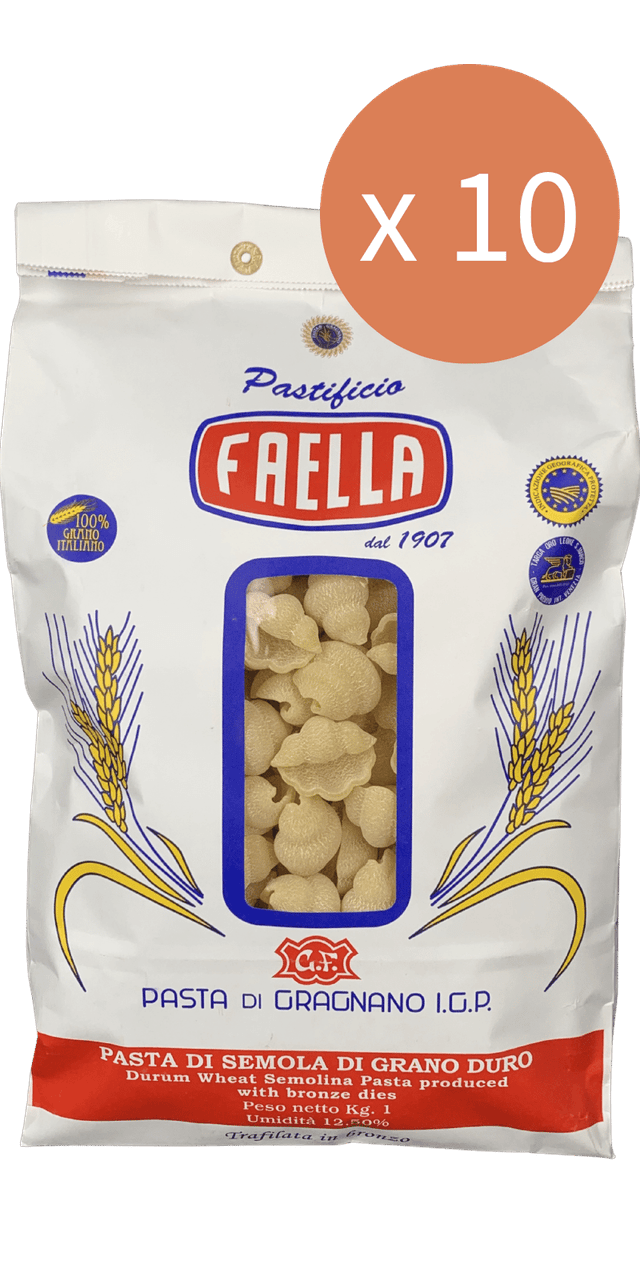 Gnocchi Sparpaket 10 x 1kg - Pastificio Faella Pasta di Gragnano IGP - 10 kg