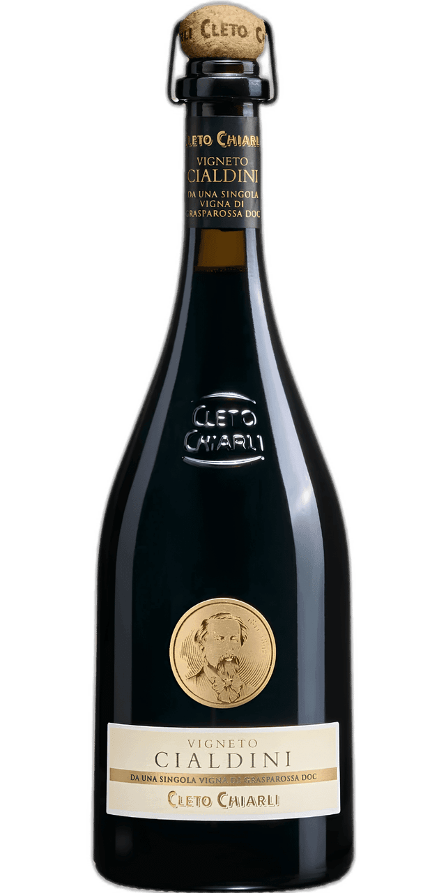 Chiarli Vigneto Cialdini Lambrusco Vigna di Grasparossa secco - 0.75 L / Jahrgang nicht bestätigt