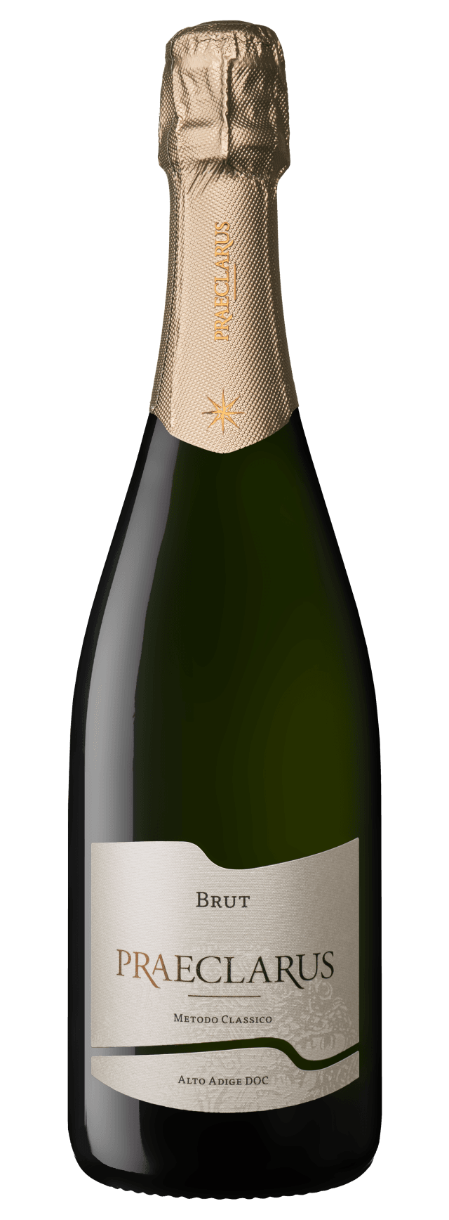 Südtiroler Sekt DOC Praeclarus Cuvee Brut Spumante Metodo Classico St. Pauls - 0,75 L / Jahrgang nicht bestätigt