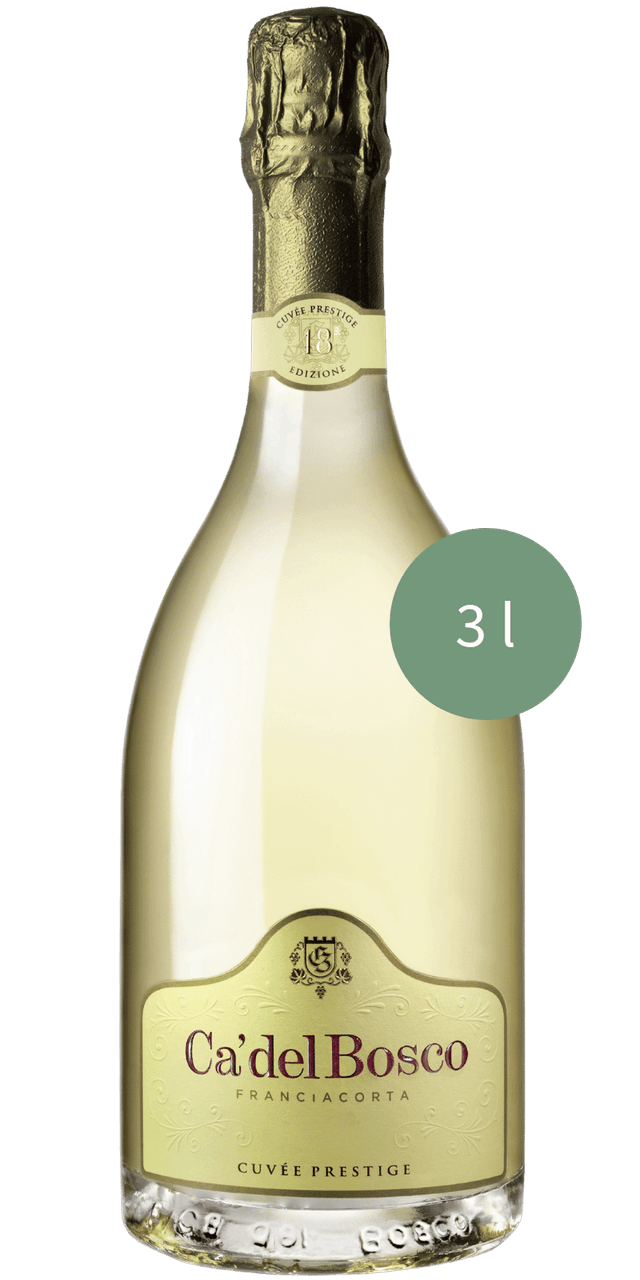 Cuvee Prestige Franciacorta DOCG Extra Brut 0,375L - Cà del Bosco - 0,375 L / Jahrgang nicht bestätigt