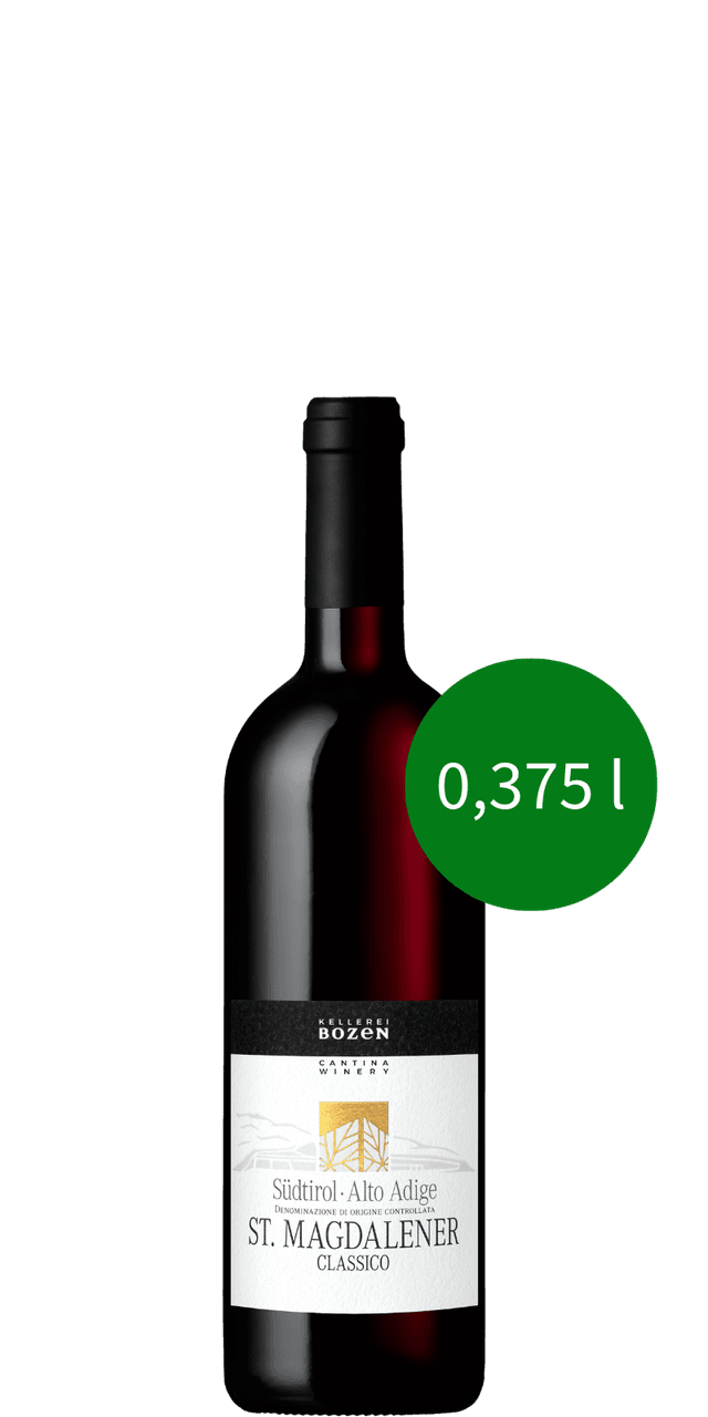 Südtiroler St. Magdalener Klassisch DOC 0,375L - Kellerei Bozen - 0,375 L / 2024