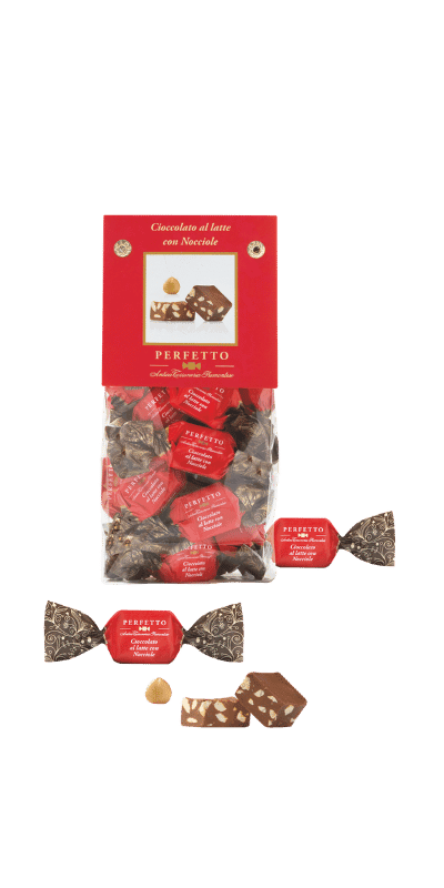 Perfetto Milchschokolade mit Haselnüssen - Antica Torroneria Piemontese - 150 g