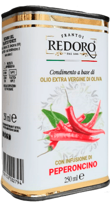 Frantoi Redoro Condimento a base di Olio Extra Vergine con Peperoncino - mit Chili BIO