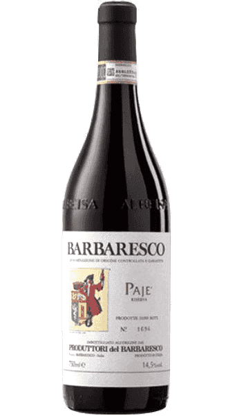 Barbaresco DOCG Riserva Paje´ Produttori del Barbaresco