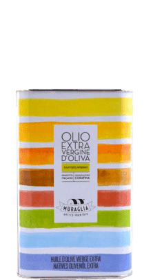 Olio Extra Vergine Fruttato Medio Lattina Arcobaleno Regenbogen Kanister Frantoio Muraglia 250ml