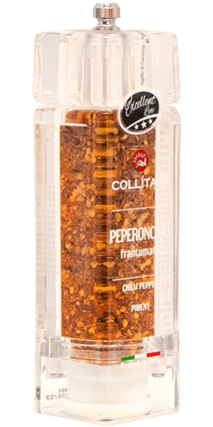 Quadratische Mühle Peperoncino (Chili) Collitali