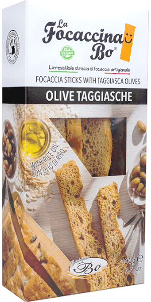 La Focaccina Olive Taggiasche Panificio Grissinificio Bo