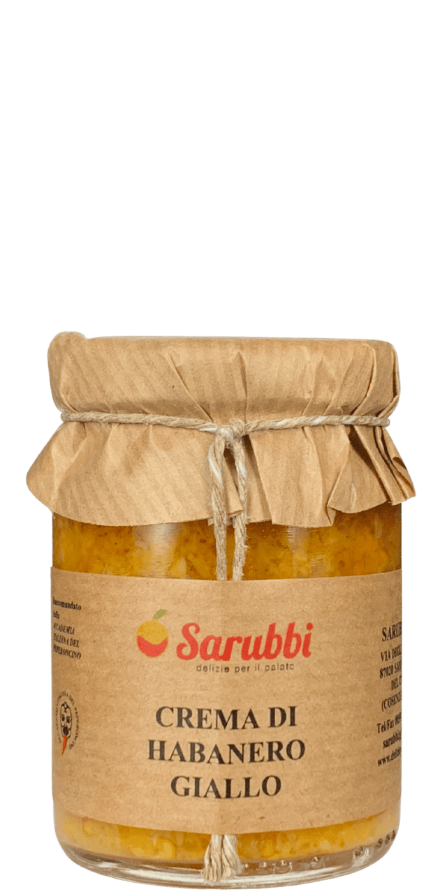 Crema di Habanero Giallo 90g - Sarubbi Delizie per il palato