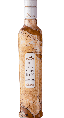 Olio Extra Vergine di Oliva Fruttato Medio Flasche Motiv Map Lamantea 500ml