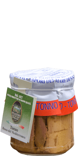 Frantoio Sant'Agata D'Oneglia Tonno Rosso del Mediterraneo - Roter Thunfisch vom Mittelmeer 200g