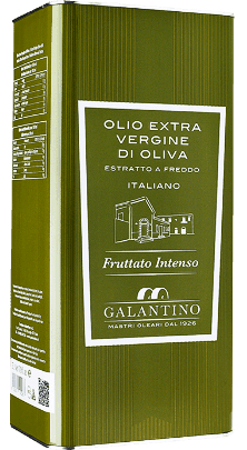 Olio Extra Vergine di Oliva Fruttato Intenso Frantoio Galantino Latta 5 litri