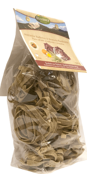 Eggerhof Südtiroler Radicchio & Rosmarin-Bandnudeln 310g