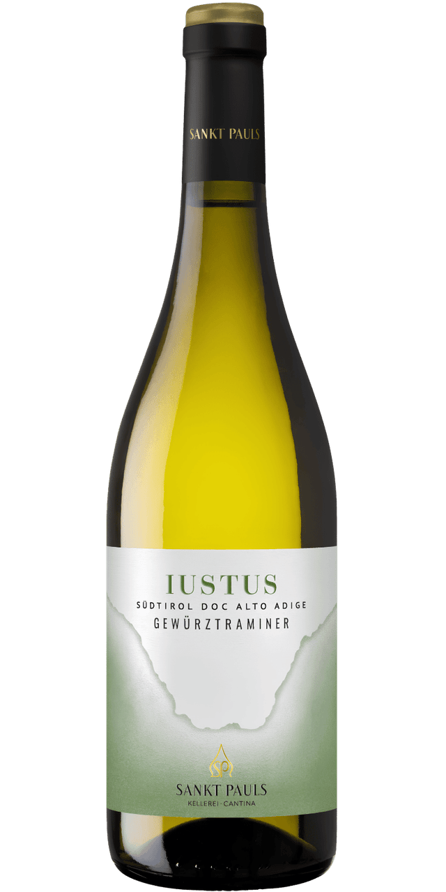 'IUSTUS' Südtiroler Gewürztraminer DOC - Kellerei St. Pauls - 2025 / 0,75 L 'IUSTUS' Südtiroler Gewürztraminer DOC - Kellerei St. Pauls - 2025 / 0,75 L