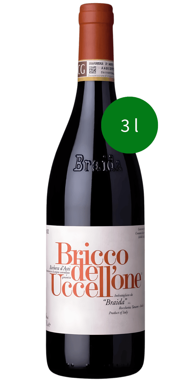 Bricco dell' Uccellone Barbera d'Asti DOCG - Giacomo Bologna Braida - 0,75 L / 2022 Bricco dell' Uccellone Barbera d'Asti DOCG - Giacomo Bologna Braida - 0,75 L / 2022