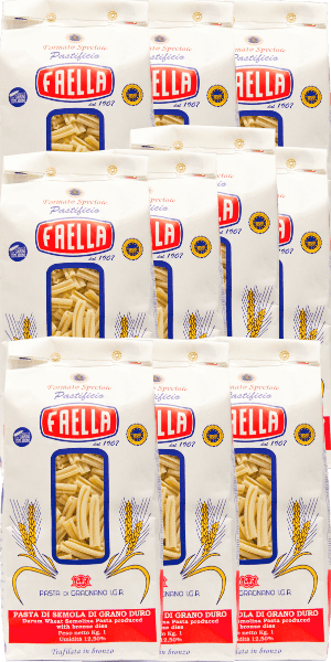 Caserecci Sparpaket 10 x 1kg - Pastificio Faella Pasta di Gragnano IGP - 10 kg Caserecci Sparpaket 10 x 1kg - Pastificio Faella Pasta di Gragnano IGP - 10 kg
