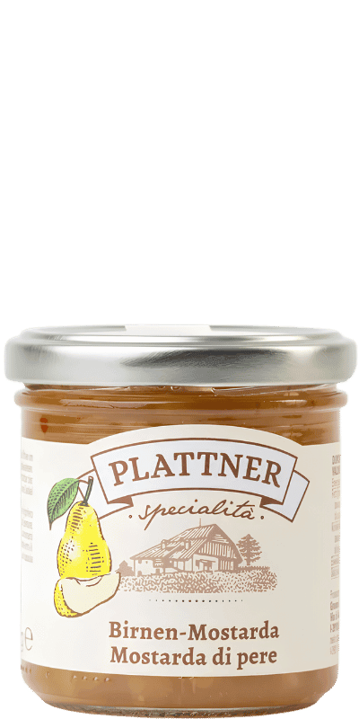 Birnen Mostarda - Plattner - 160 g Birnen Mostarda - Plattner - 160 g