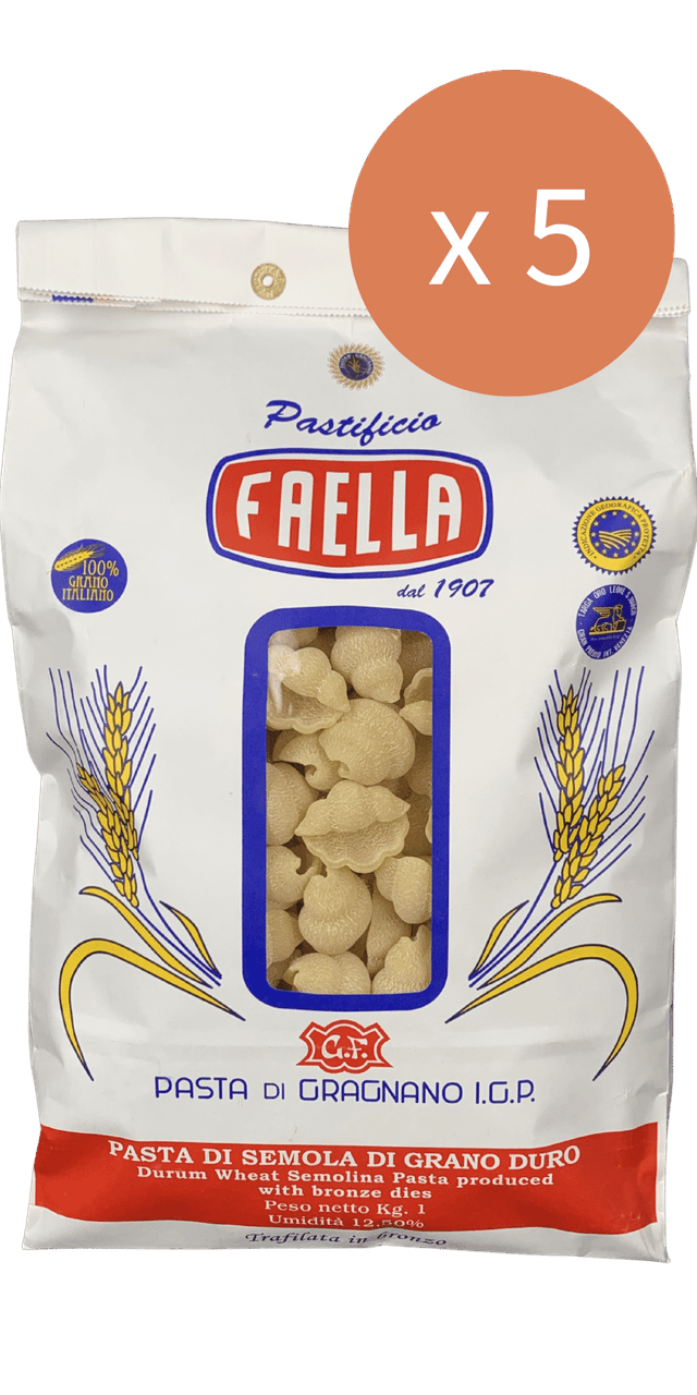 Gnocchi Sparpaket 5 x 1kg - Pastificio Faella Pasta di Gragnano IGP - 5 kg Gnocchi Sparpaket 5 x 1kg - Pastificio Faella Pasta di Gragnano IGP - 5 kg