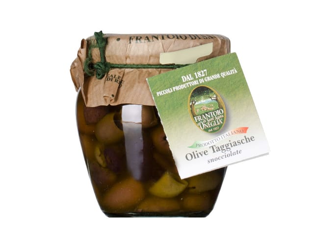 .Olive Taggiasche entkernt Frantoio Sant'Agata 260g - 260 g .Olive Taggiasche entkernt Frantoio Sant'Agata 260g - 260 g