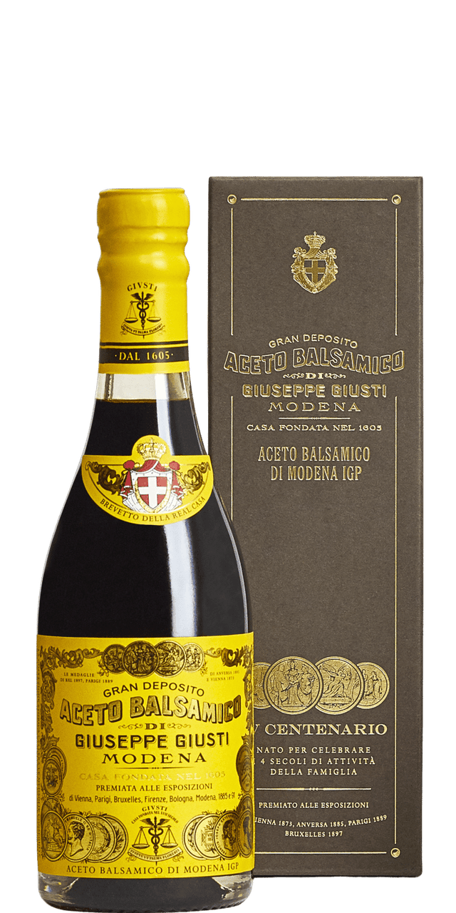 Giuseppe Giusti 4 Medaglie d'Oro Aceto Balsamico di Modena IGP - 0,25 L Giuseppe Giusti 4 Medaglie d'Oro Aceto Balsamico di Modena IGP - 0,25 L