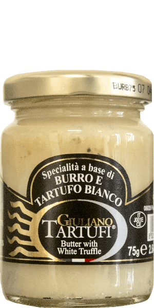 Burro e Tartufo Bianco weiße Trüffel-Butter Giuliano Tartufi - 75 g Burro e Tartufo Bianco weiße Trüffel-Butter Giuliano Tartufi - 75 g