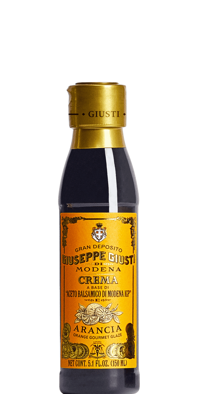 Giuseppe Giusti Crema a base di Aceto Balsamico di Modena IGP all'Arancia - mit Orange - 0,15 L Giuseppe Giusti Crema a base di Aceto Balsamico di Modena IGP all'Arancia - mit Orange - 0,15 L
