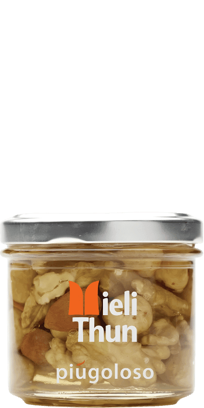 Piugoloso Nüsse in Honig Mieli Thun - 125 g Piugoloso Nüsse in Honig Mieli Thun - 125 g