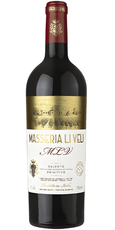 MLV Primitivo del Salento IGT Masseria Li Veli - 0,75 L / 2023 MLV Primitivo del Salento IGT Masseria Li Veli - 0,75 L / 2023