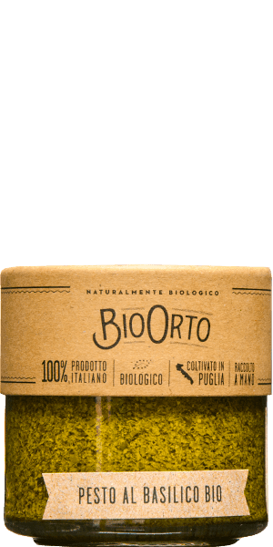 Pesto al Basilico BIO Bio Orto 180g - 180 g Pesto al Basilico BIO Bio Orto 180g - 180 g
