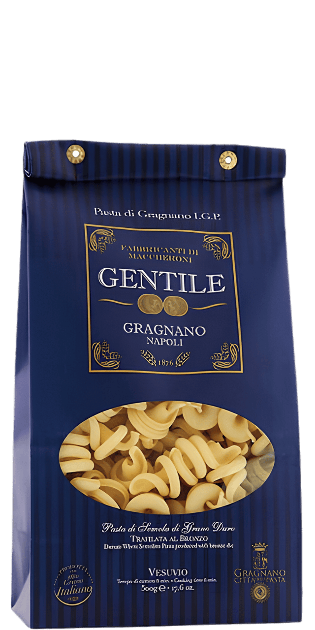 Pastificio Gentile Pasta di Gragnano IGP Vesuvio Pasta 500g - 500 g Pastificio Gentile Pasta di Gragnano IGP Vesuvio Pasta 500g - 500 g