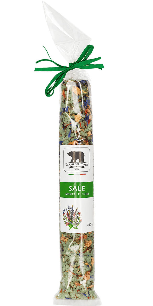 Sale Fiori e Menta Sapori dell'Orso - 250 g Sale Fiori e Menta Sapori dell'Orso - 250 g