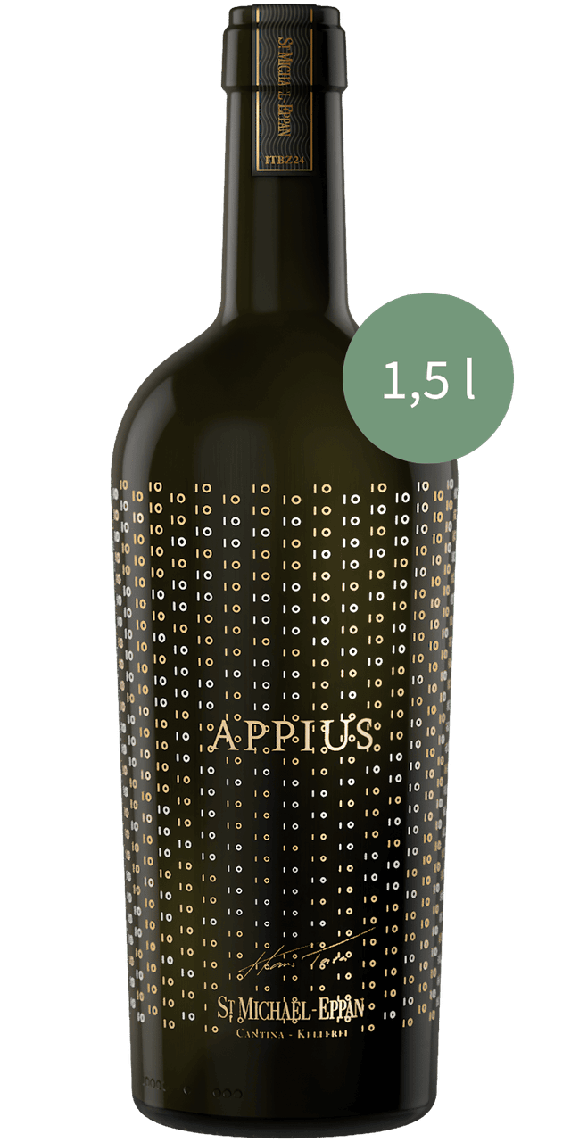 Südtiroler Weiß DOC Appius Magnum Holzkasette Kellerei St. Michael Eppan - 6 L / 2013 Südtiroler Weiß DOC Appius Magnum Holzkasette Kellerei St. Michael Eppan - 6 L / 2013