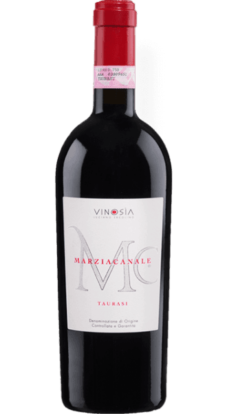Marziacanale Taurasi Irpinia Aglianico DOCG Vinosia - 0,75 L / 2017 Marziacanale Taurasi Irpinia Aglianico DOCG Vinosia - 0,75 L / 2017