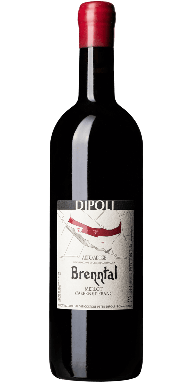 Brenntal Merlot - Cabernet Franc Südtirol DOC - Peter Dipoli - 0,75 L / 2022 Brenntal Merlot - Cabernet Franc Südtirol DOC - Peter Dipoli - 0,75 L / 2022