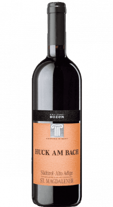 Huck am Bach Südtiroler St. Magdalener DOC - Kellerei Bozen - 0,75 L / 2025 Huck am Bach Südtiroler St. Magdalener DOC - Kellerei Bozen - 0,75 L / 2025
