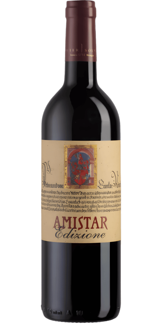 "Amistar Edizione Rossa' Riserva Südtirol DOC - Peter Sölva - 0,75 L / 2022 "Amistar Edizione Rossa' Riserva Südtirol DOC - Peter Sölva - 0,75 L / 2022