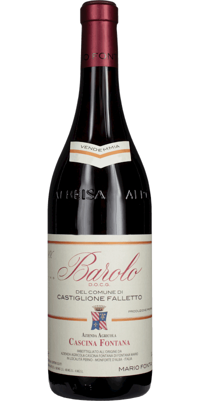 Barolo DOCG Castiglione Falletto - Cascina Fontana - 0,75 L / 2022 Barolo DOCG Castiglione Falletto - Cascina Fontana - 0,75 L / 2022