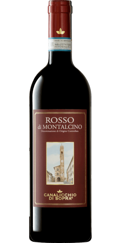 Rosso di Montalcino DOC Canalicchio di Sopra - 0,75 L / 2023 Rosso di Montalcino DOC Canalicchio di Sopra - 0,75 L / 2023