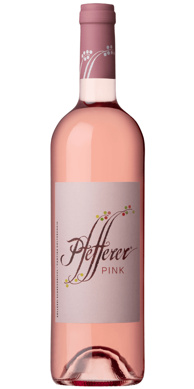 Pfefferer Pink Rosè - Kellerei Schreckbichl - 0,75 L / 2025 Pfefferer Pink Rosè - Kellerei Schreckbichl - 0,75 L / 2025