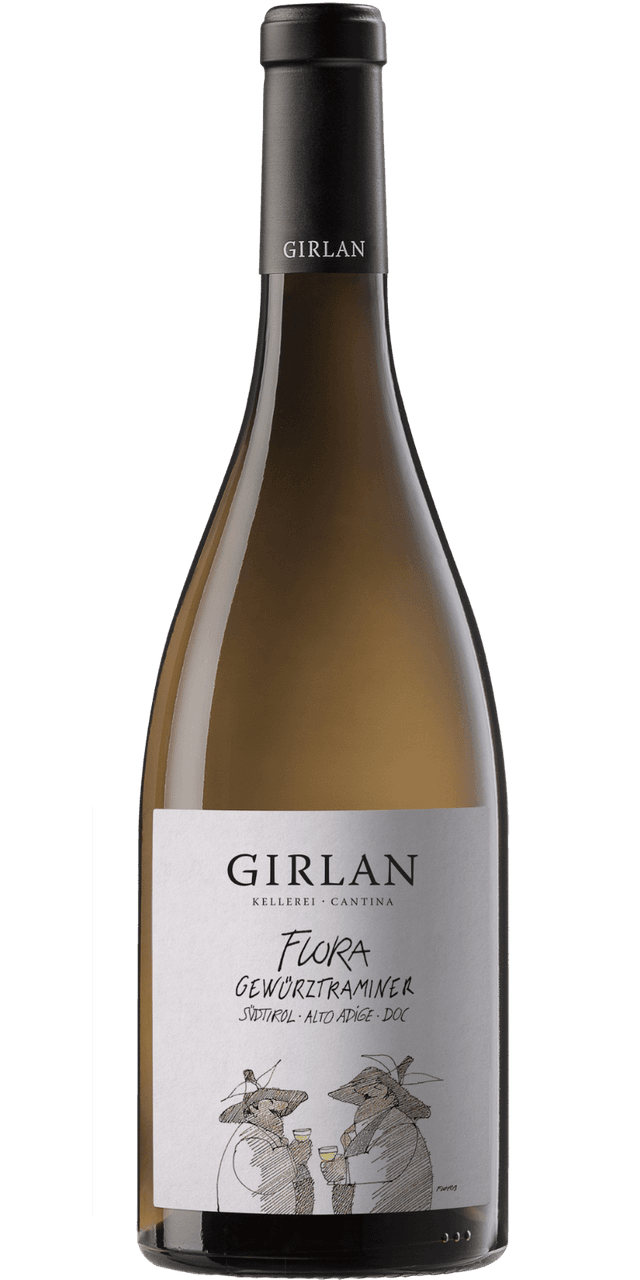 Flora Südtiroler Gewürztraminer DOC - Kellerei Girlan - 0,75 L / 2023 Flora Südtiroler Gewürztraminer DOC - Kellerei Girlan - 0,75 L / 2023